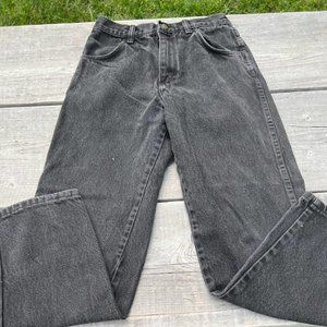 Rustler Boys Size 16 Black Jeans